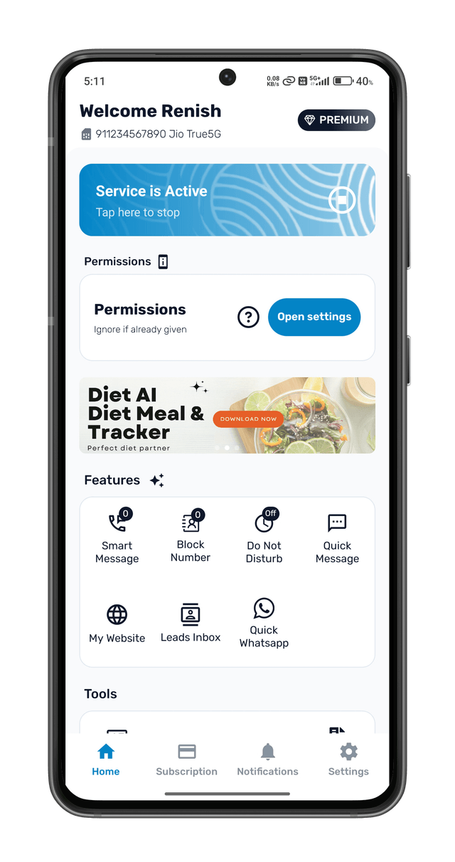 Smart Message Dashboard